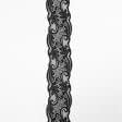 Ткани для тильд - Декоративное кружево Мелани черный 10.5 см