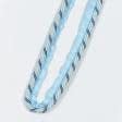 Тканини фурнітура для декора - Шнур окантувальний Корді колір бежевий, блакитний, синій 10 мм