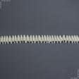 Ткани тесьма - Тесьма шторная Равномерная нефиксированная матовая 25мм±0.5мм/100м
