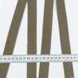 Ткани фурнитура для декора - Тесьма / стропа ременная стандарт 25 мм цвет кэмел