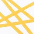 Ткани тесьма - Декоративная киперная лента елочка желтая 20 мм