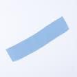 Ткани трикотаж - Воротник-манжет  голубой  10 х 42
