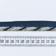 Тканини фурнітура для декора - Шнур окантувальний Корді колір синій, бежевий, блакитний 7 мм