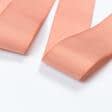 Тканини фурнітура для декора - Репсова стрічка Грогрен помаранчево-рожева 30 мм