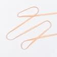 Ткани тесьма - Репсовая лента Грогрен  цвет персиковый 7 мм