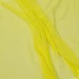 Ткани для юбок - Шифон натуральный стрейч желтый