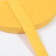Ткани фурнитура для декора - Декоративная киперная лента елочка желтая 20 мм