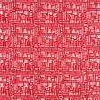 Ткани скатерти - Скатерть новогодняя Лонета / Волшебное Рождество , фон  красный 135х135 см (175793)