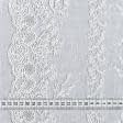Ткани для столового белья - Дорожка столовая кружево серый