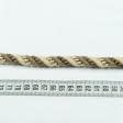 Ткани шнур декоративный - Шнур Базель цвет бежевый, коричневый d=10мм