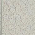 Тканини для римських штор - Декоративна тканина лонета Айрейт листя фрез, крем
