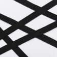 Ткани фурнитура для декора - Тесьма / стропа ременная стандарт 30 мм черная