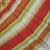 Декоративная ткань панама чиара полоса красный, оранжевый, салатовый