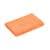 Полотенце махровое с бордюром 100х150 оранжевый