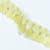 Бахрома пензлик кіра блиск жовтий 30 мм (25м)