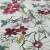 Декоративная ткань панама лорас / loras цветы т.красный, т.фуксия